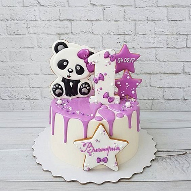 Торт "Панда" купить - бердск.сладкоежкин.рф