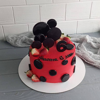 Торт "Божья коровка" купить - бердск.сладкоежкин.рф