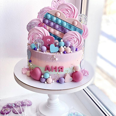 Торт "Сладкий поп-ит" купить - бердск.сладкоежкин.рф