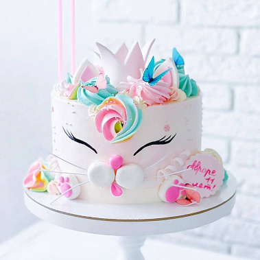 Торт "Сладкий котик" купить - бердск.сладкоежкин.рф