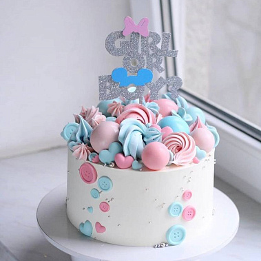 Торт "Girl or Boy" купить - бердск.сладкоежкин.рф