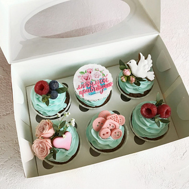 Капкейки "Любимой прабабушке" купить - бердск.сладкоежкин.рф