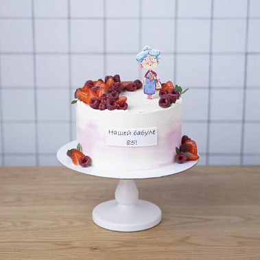 Торт «Юбилей бабушки» купить - бердск.сладкоежкин.рф