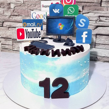 Торт "Соц-сети" купить - бердск.сладкоежкин.рф