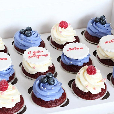 Капкейки "Бусинка" купить - бердск.сладкоежкин.рф