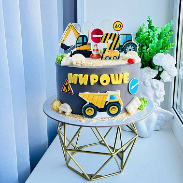 Торт «Строим сладко» купить - бердск.сладкоежкин.рф
