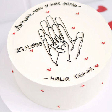 Торт "Семья" купить - бердск.сладкоежкин.рф