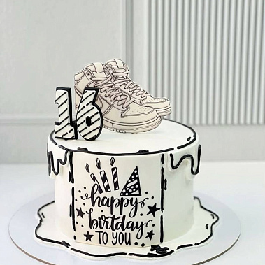 Торт "Кроссовки" купить - бердск.сладкоежкин.рф