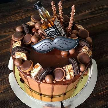 Торт "Усы" купить - бердск.сладкоежкин.рф