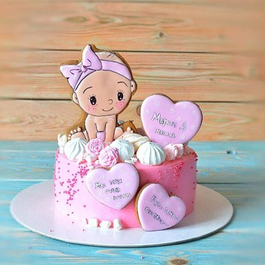 Торт для девочки купить - бердск.сладкоежкин.рф