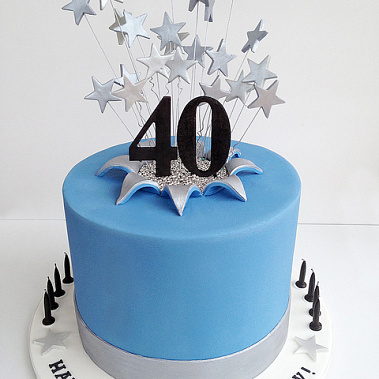 Торт "40" купить - бердск.сладкоежкин.рф